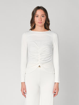Maglia arricciata