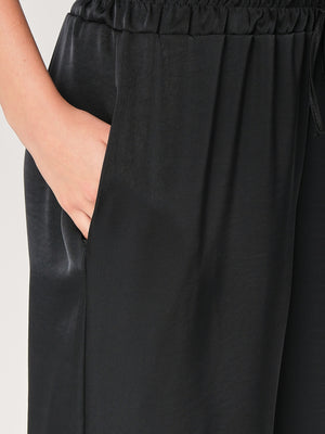 Pantalone in raso palazzo