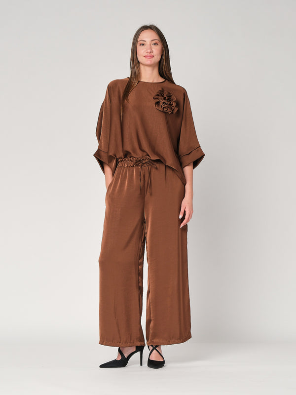Maglia in raso larga