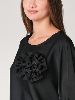 Maglia in raso larga
