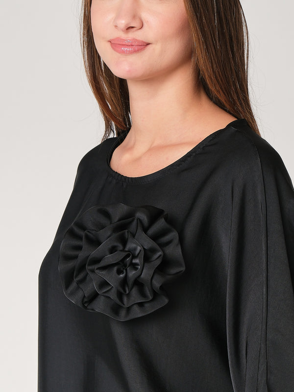 Maglia in raso larga