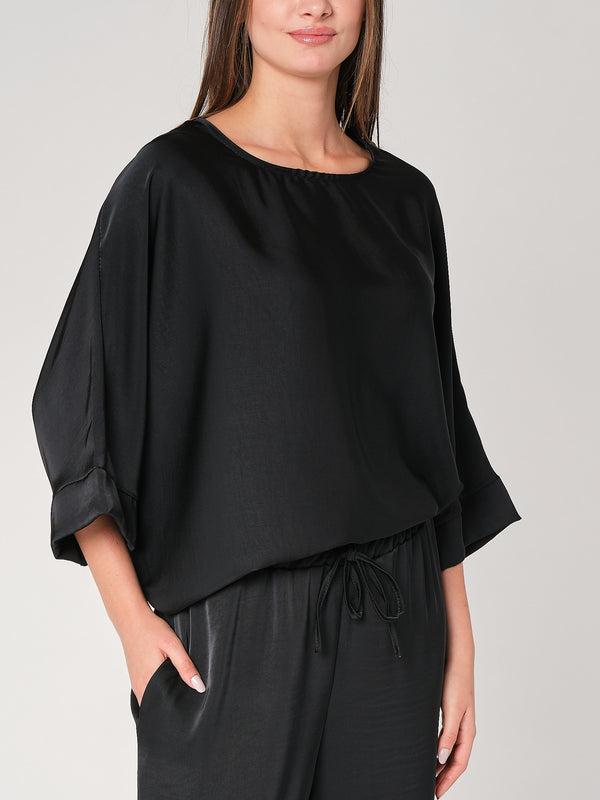Maglia in raso larga