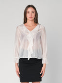 Maglia con balze
