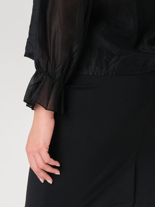 Maglia con balze