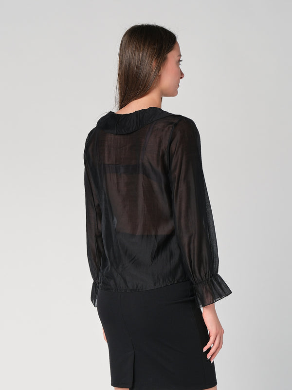Maglia con balze