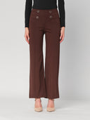Pantalone palazzo con bottoni