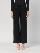 Pantalone palazzo con bottoni