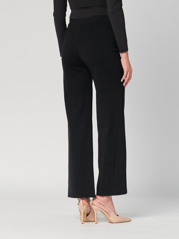 Pantalone palazzo con bottoni