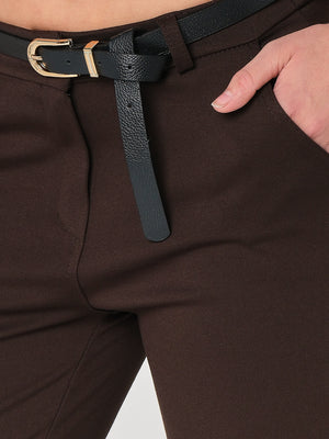 Pantalone in punto Milano con risvolto