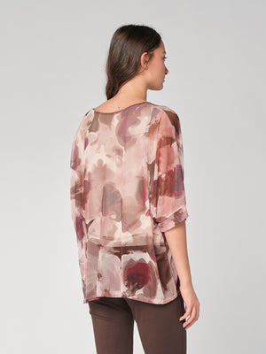 Maglia a rete in fantasia