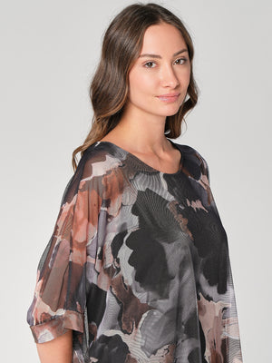 Maglia a rete in fantasia