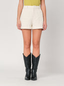 Shorts con motivo a D