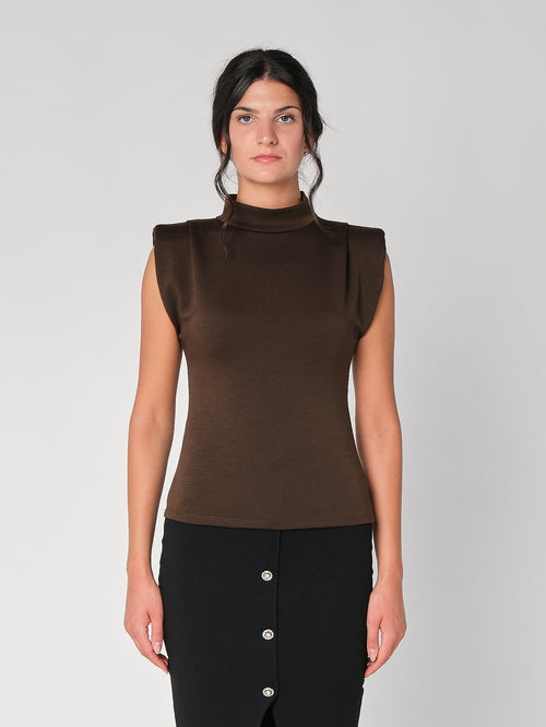 Hemd mit Schulterpolstern