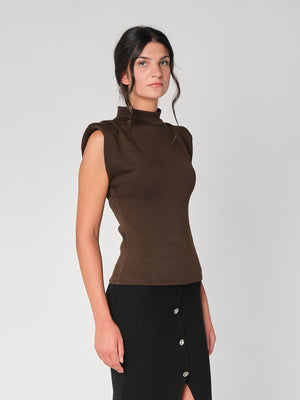 Maglia con spalline