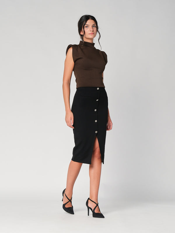 Maglia con spalline