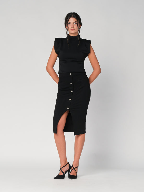 Maglia con spalline
