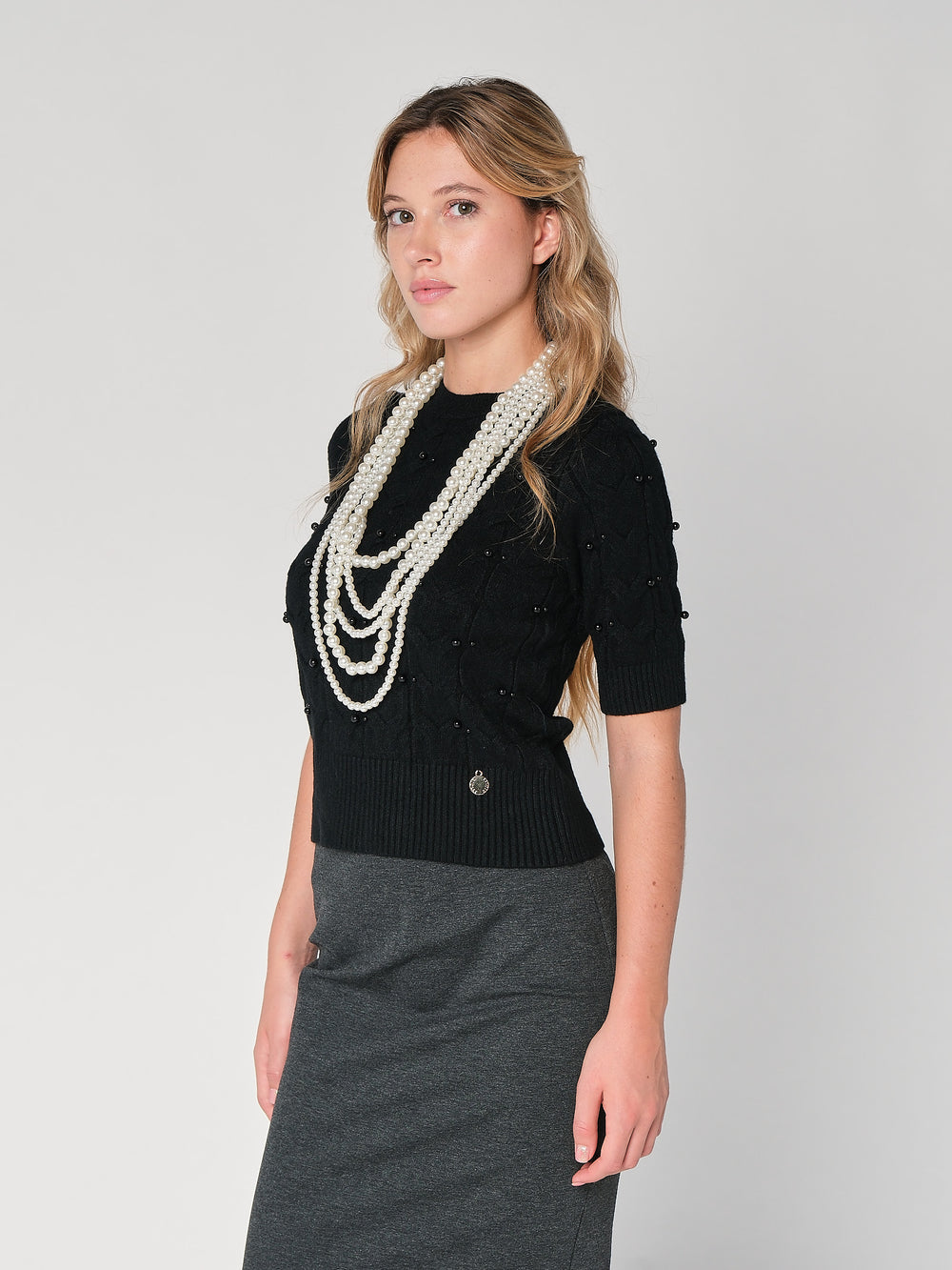 Collana con perline