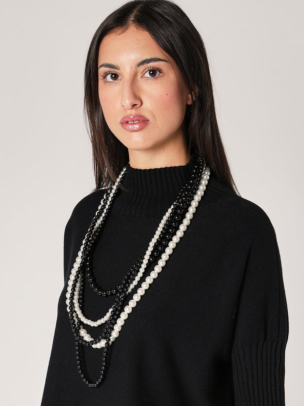Collana con perline