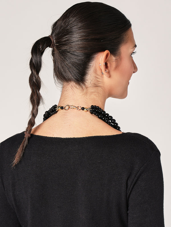 Collana con perline