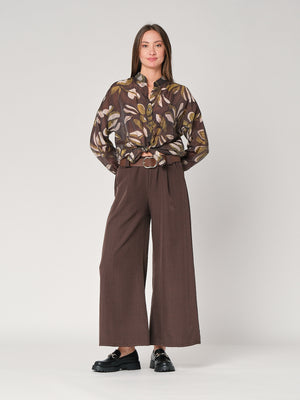 Camicia fantasia collo coreana