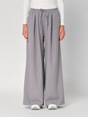 Pantalone palazzo con pinces