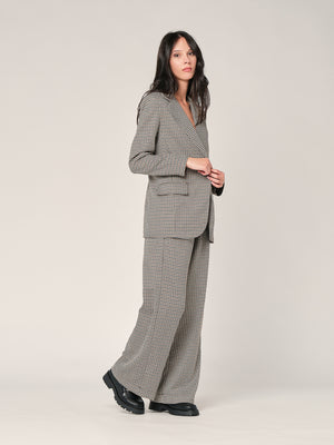 Blazer pied de poule