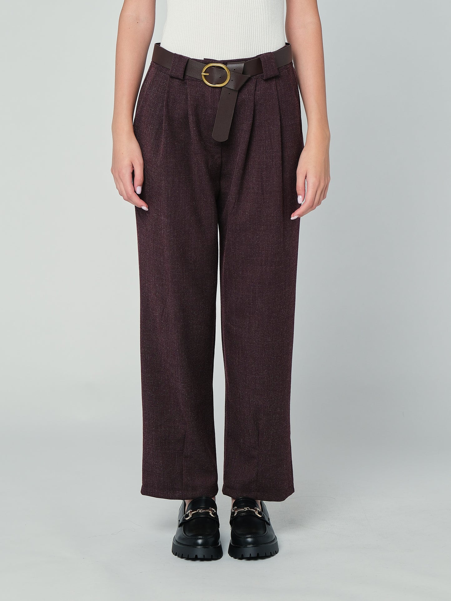 Pantalone con cintura