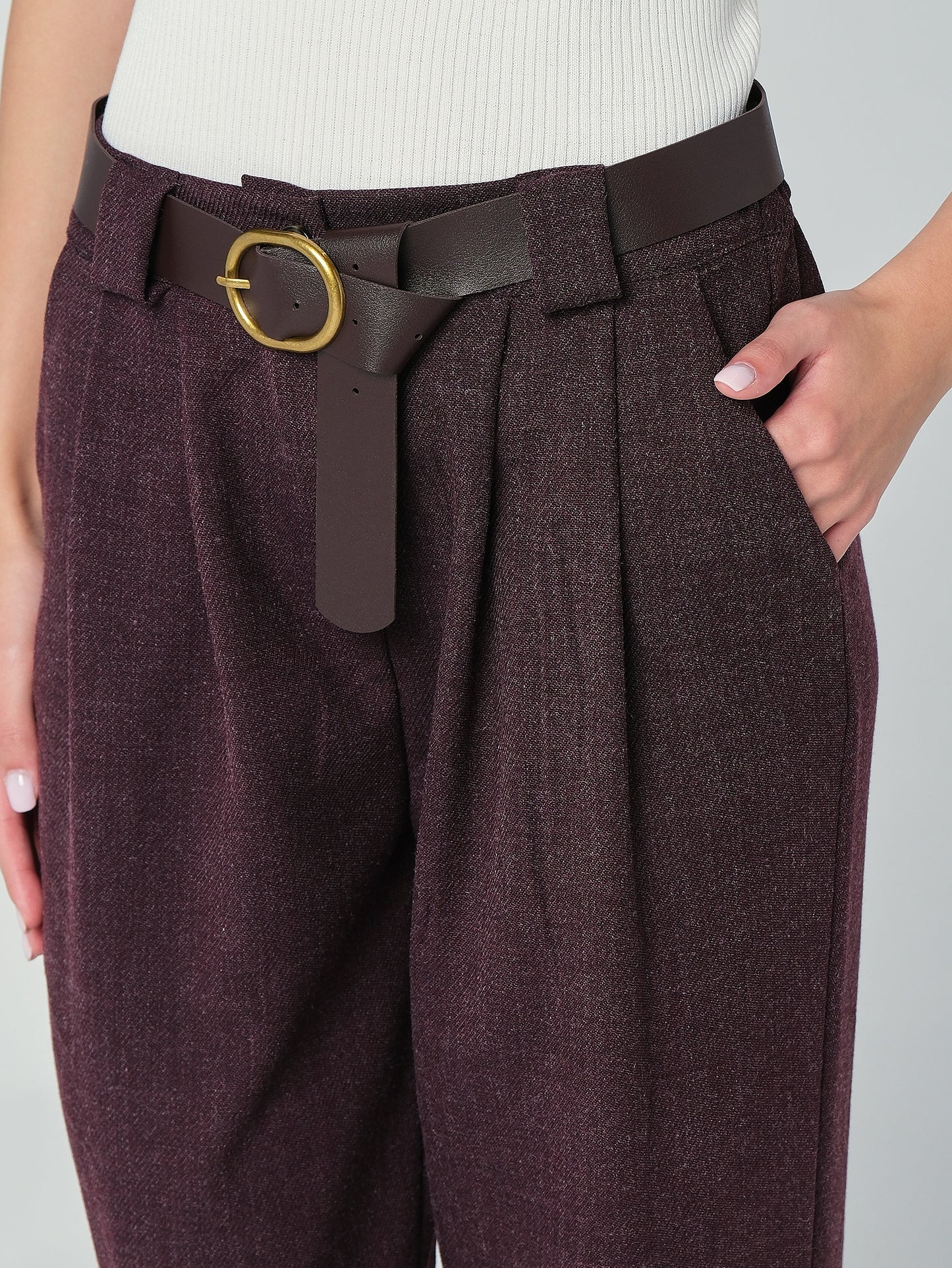 Pantalone con cintura