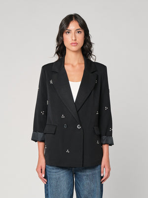 Blazer con swarovski