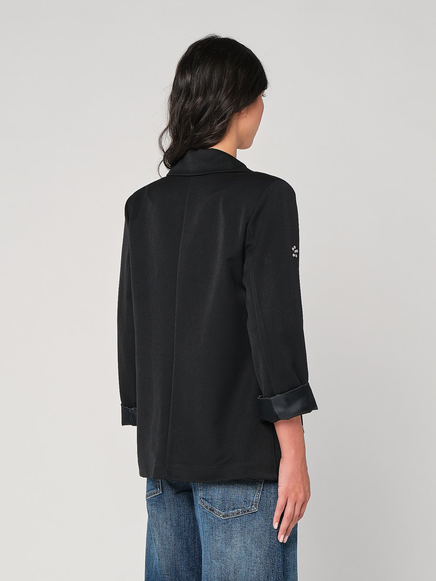 Blazer con swarovski