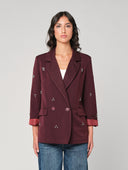 Blazer con swarovski