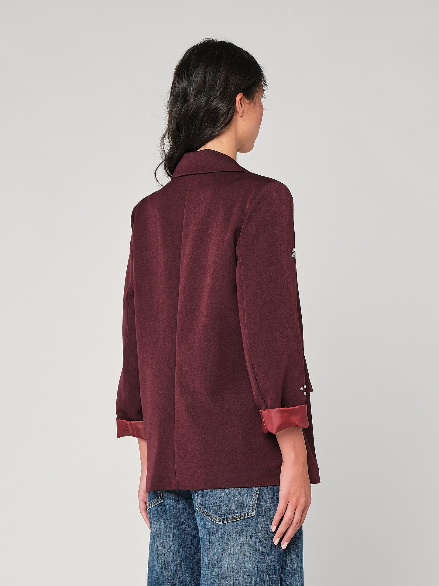 Blazer con swarovski