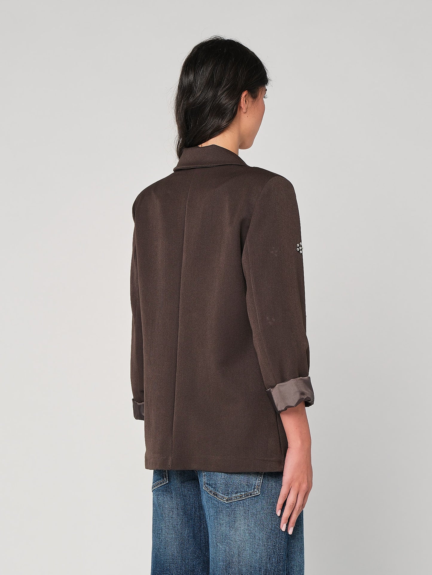 Blazer con swarovski