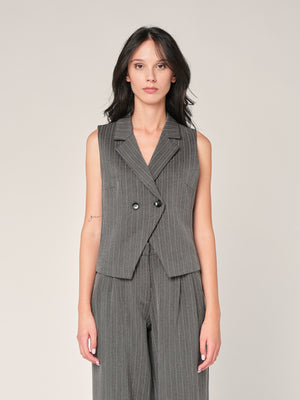 Gilet a righe