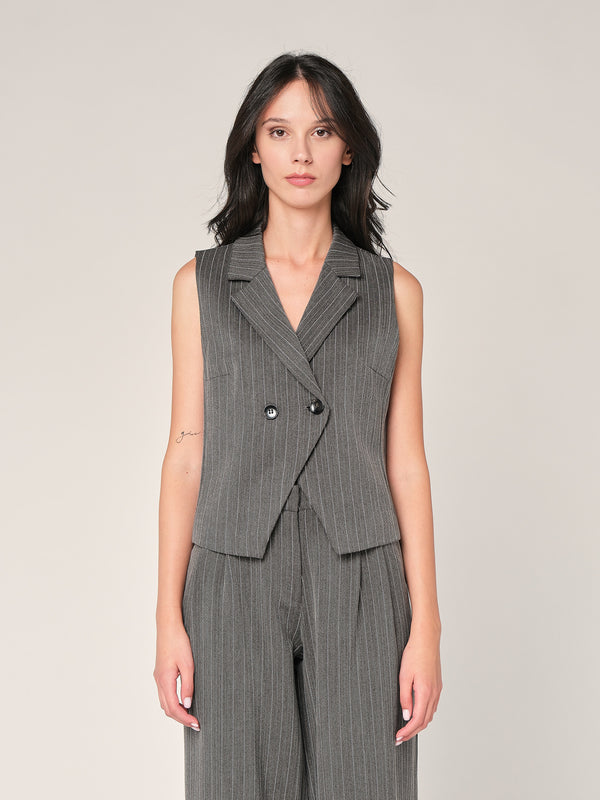 Gilet a righe