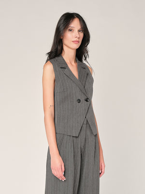 Gilet a righe
