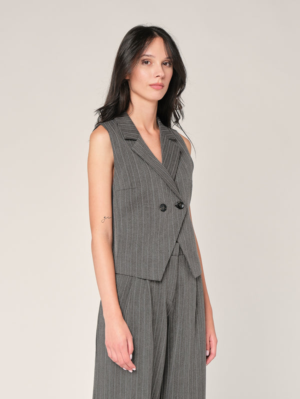 Gilet a righe