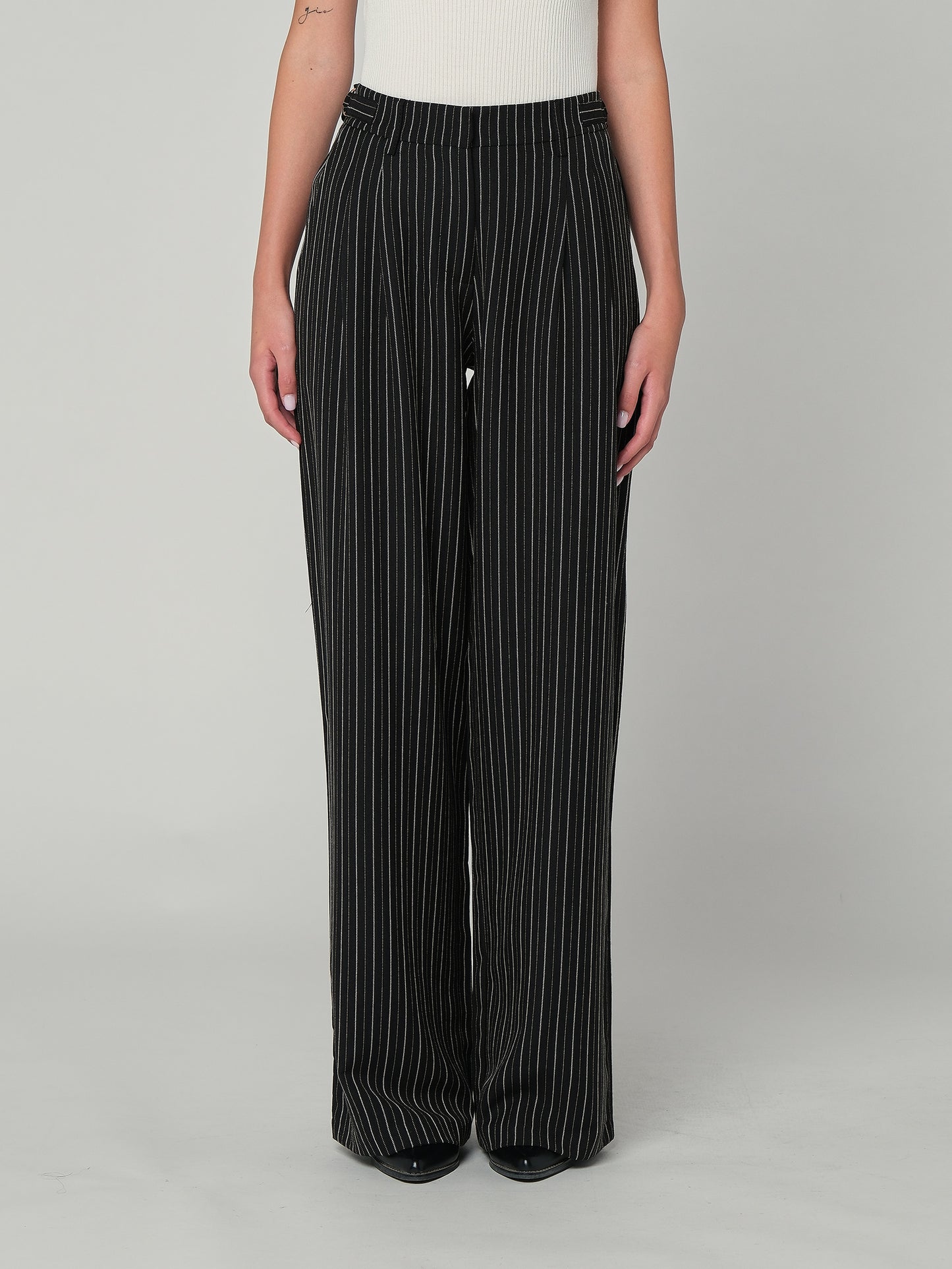Gestreifte Hose