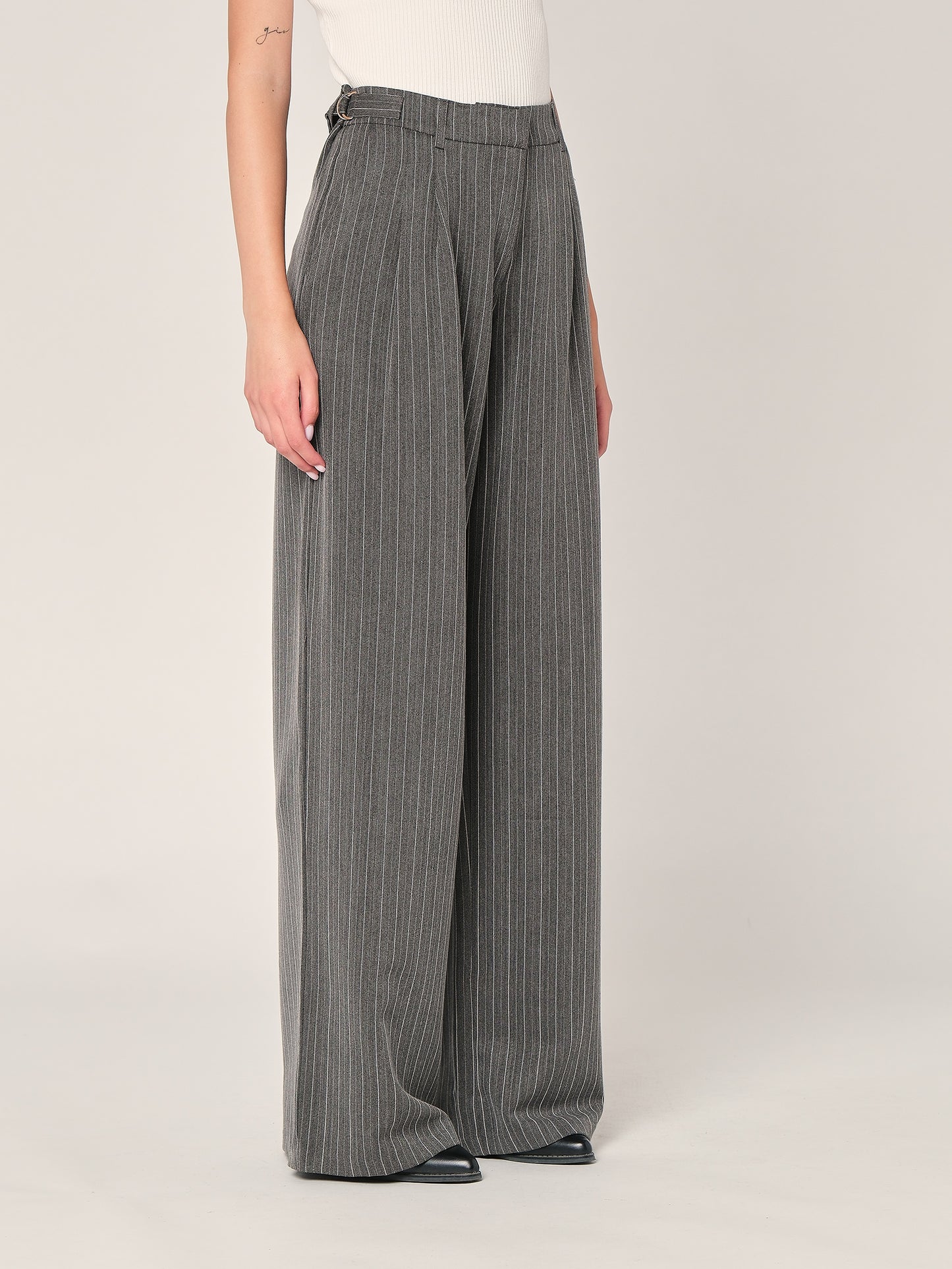 Gestreifte Hose