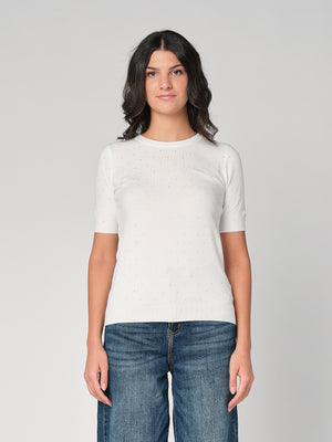 Maglia con strass