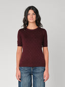 Maglia con strass