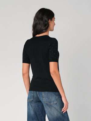 Maglia con strass