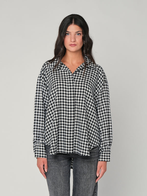 Camicia in flanella a quadretti