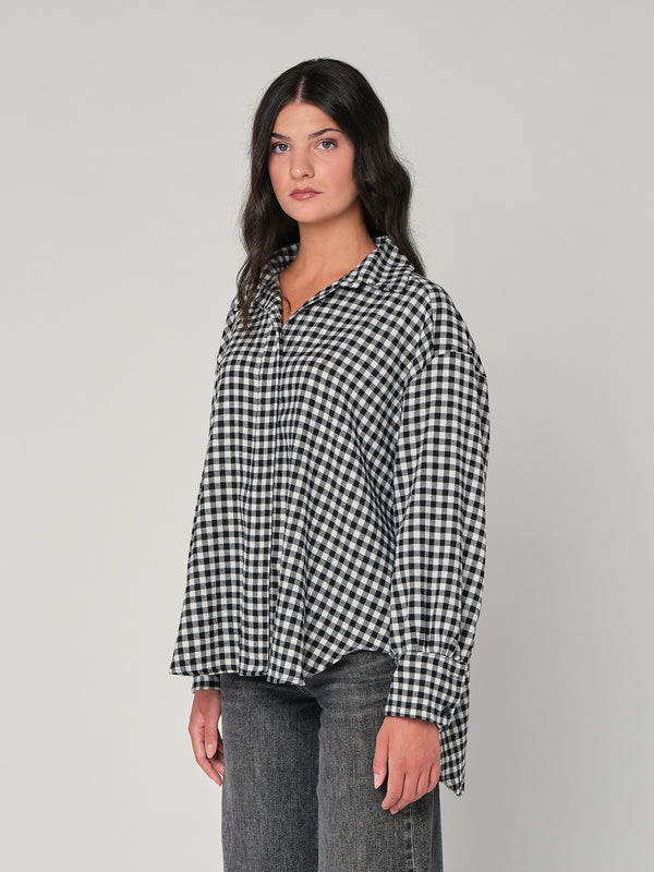 Camicia in flanella a quadretti