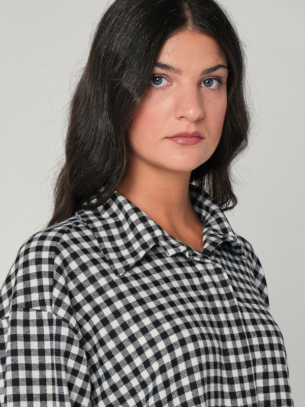 Camicia in flanella a quadretti