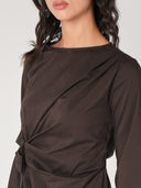 Camicia con nodo a lato