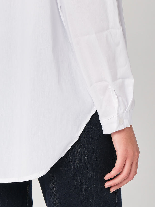 Camicia con retro lungo