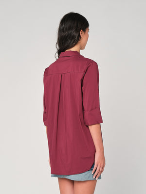 Camicia con retro lungo