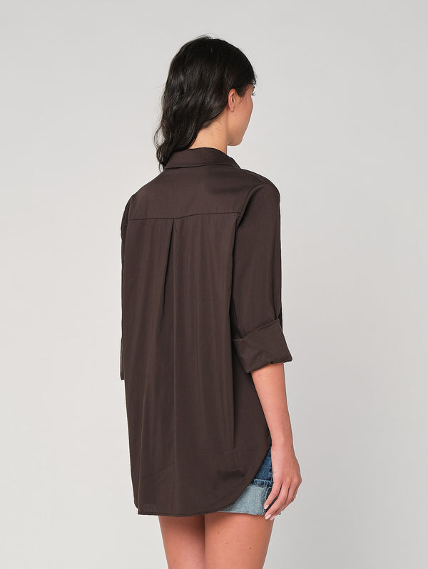 Camicia con retro lungo
