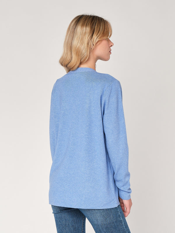 Cardigan con bottone
